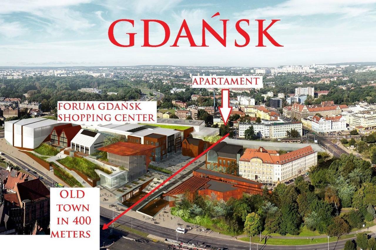 Berg Apartament Yellow Gdańsk Eksteriør bilde